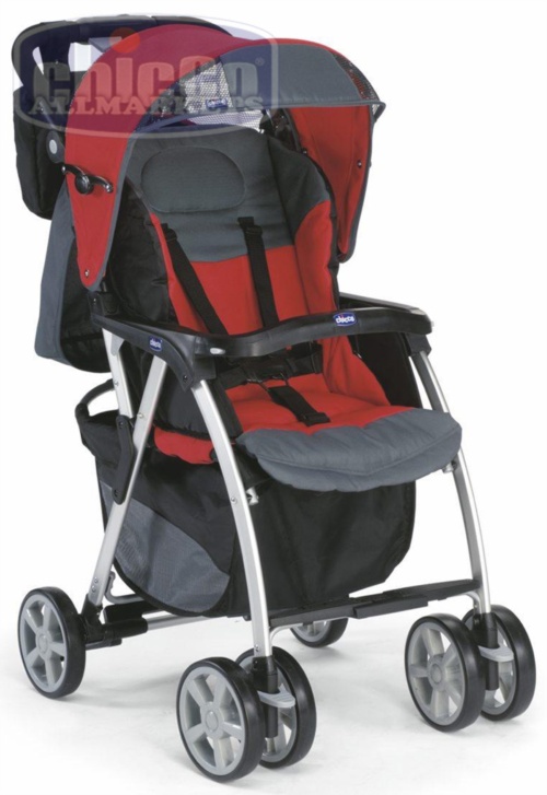 Детская прогулочная коляска Chicco SimpliCity Top stroller Fuego (Чикко СимплиСити Топ Строллер Фуего) 60900.97
