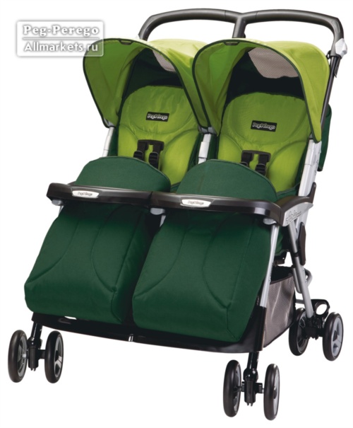 Коляска для двойни Peg-Perego Aria Twin Myrto 2011