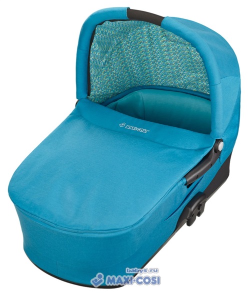 Люлька Carrycot для колясок Maxi-Cosi Mura 4 Plus Mosaic Blue (Макси-Коси Каррикот Мозаик Блу)