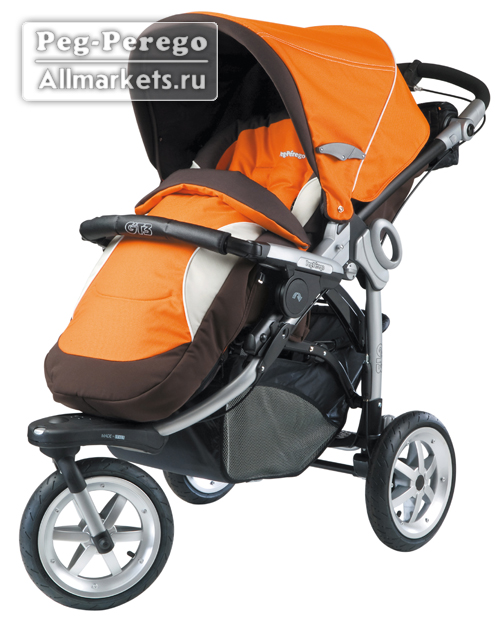 Детская прогулочная коляска Peg-Perego GT3 Completo Tropical (Пег-Перего ДжиТи3 Комплито Тропикал) 2010