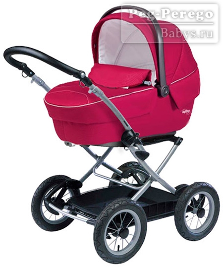 Спальная коляска для новорожденных Peg-Perego Navetta XL на шасси Velo Agata
