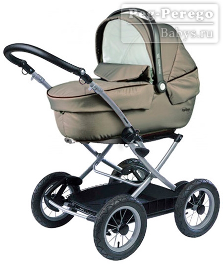 Спальная коляска для новорожденных Peg-Perego Navetta XL на шасси Velo Geo