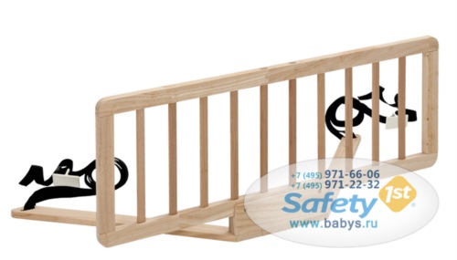 Защитный деревянный барьер Safety 1st Quiet Night (Сейфти Куит Найт) для детской кроватки (90 cm) 2015
