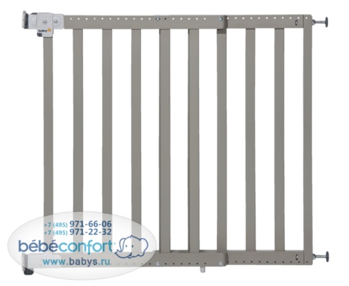 Защитный барьер-калитка Safety 1st Wall-Fix Gate Wood XL Дерево Светло-серый (Сафети Вел-Фикс Гате Вуд ХЛ) для дверного и лестничного проема 2015
