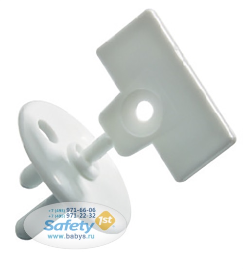 Защитная пластиковая вставка Safety 1st Белый (Сейфти 1ст) для электророзетки Арт. 39052760