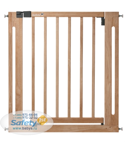 Защитный барьер-калитка из дерева Safety 1st Easy Close Wood (Сейфти Изи Клоус Вуд) для дверного и лестничного проема Арт.24040100