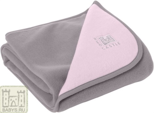 Red Castle флисовое одеяло 100х72 см.® Taupe/Pink