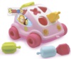 Автомобиль Smoby Pink с фигурками развивающий (Смоби Пинк) арт.211118