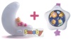 Детский набор Музыкальная Подвеска на кроватку и Ночник Smoby (Смоби) Розовый арт.211336