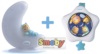 Детский набор Музыкальная Подвеска на кроватку и Ночник Smoby (Смоби) Голубой арт.211336