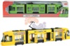 Городской трамвай Dickie Toys 46 см 3829000 зеленый (вид спереди и в коробке)