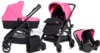 Коляска 3 в 1 Inglesina Trilogy Colors Peggy Pink