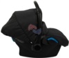 Коляска Adamex Reggio Special Edition 3 в 1 Y818 автокресло для новорожденных, вид сбоку