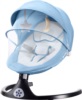 Электронные качели для новорожденных, Baby Swing Chair с ДУ и Bluetouth Aelita Baby Swing Chair Blue