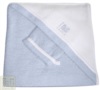 Полотенце Red Castle Hooded Towel с уголком + варежка (голубой-белый). Арт: 030431