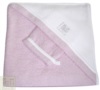 Полотенце Red Castle Hooded Towel с уголком + варежка (цвет розовый-белый). Арт: 030434